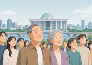'실버 민주주의 시대' 60대 이상 유권자 첫 역전