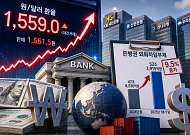 4대 은행, 외화차입 52조 '역대 최대'…고환율이 골칫거리