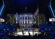 백악관서 UFC 경기 강행한 트럼프…“지구상에서 가장 위대한 쇼”