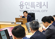 이상일 용인특례시장 "반다비체육센터, 새의회서 1순위 처리"