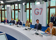 이 대통령, G7서 공급망·에너지 안보 논의…"포용적 성장 해법 모색"