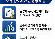"보유세 높여도 효과 제한적…거래세 인하 병행해야“