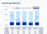 비은행권에 몰린 자영업자 빚⋯연체액 한 분기 만에 12.6%↑
