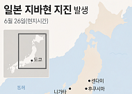 일본 지바현 규모 5.8 지진...도쿄서도 ‘흔들’