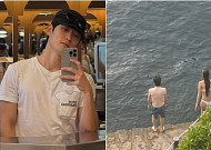 NCT 재현, 휴가 중 여성과 포착⋯럽스타 논란에 "사촌 동생" 해명