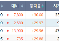 [급등락주 짚어보기] ‘호남 반도체 메가프로젝트’ 호재에 무더기 상한가⋯AI에 쏠린 투심