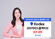 "주도 섹터 집중·옵션 탄력 운용"…삼성운용, KODEX 200커버드콜액티브 상장