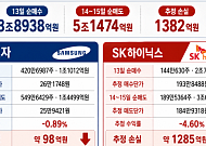 급락 때 삼전·하닉 3.9조 산 개미, 이틀 반등에 5.1조 팔았다