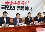 국힘 "2차 특검 연장은 야당 탄압"…필리버스터 총력전 돌입