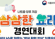 식약처, '백세 활력 밥상' 요리 경연대회 연다