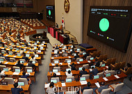 국회 본회의, '선관위 특검법' 여야 합의로 가결 [포토]