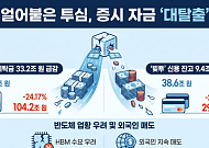 얼어붙은 코스피 '투심'…하락장에 예탁금 33조·빚투 9조원 감소