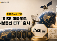 KB운용, RISE 미국우주위성통신 ETF 출시…"우주산업, 발사체에서 통신·데이터로"