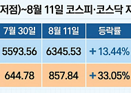 이달 코스피 수익률 2배 넘긴 코스닥, 주도주는 바이오에서 반도체로 [코스닥의 반격①]