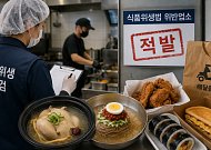 삼계탕·냉면·치킨 음식점 58곳 위생법 위반…김밥에선 식중독균