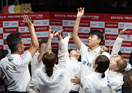 휴온스, 7연승 질주⋯PBA 팀리그 2라운드 단독 선두