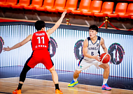‘한일전 역전승’ U-18 농구대표팀, 3전 전승 8강 직행⋯윤지훈 27점