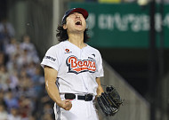 159.1㎞ 곽빈ㆍ끝내기 만루포 김재현⋯일요일 KBO 기록 '풍성' [종합]