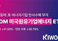 'KIWOOM 미국원유에너지기업 ETF' 1년 수익률 40% 웃돌아…美 에너지기업 반사수혜 부각