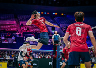 남자배구, 카타르 3-0 완파⋯2승 1패로 아시아선수권 8강행