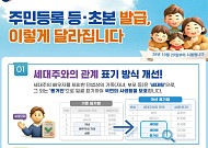 주민등록 등·초본서 ‘배우자의 자녀’ 사라진다…재혼가정 사생활 보호