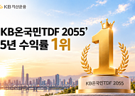 KB운용 '온국민TDF 2055’, 5년 수익률 88%…전체 TDF 중 1위
