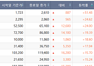 [베스트&워스트] 美 훈풍에 반도체 기판주 급등⋯이수페타시스·대덕전자·코리아써키트↑