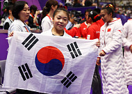 '작은 거인' 황서현, 여자 평균대 금메달⋯한국 체조 40년 만의 쾌거 [아시안게임]