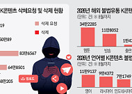 [단독]웹툰 등 K콘텐츠 48만건 해외서 불법유통…삭제 요청해도 10건 중 6건 못지워 [K콘텐츠 방어전]