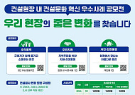 “건설현장 이미지 바꾼다”⋯LH, 혁신 우수사례 공모