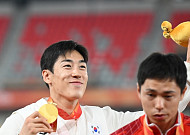 장민호, 아시안패러게임 100m 금메달⋯아시아신기록 두 차례 경신