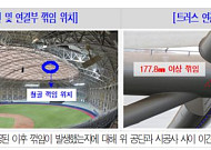 고척돔·월드컵경기장 곳곳 ‘안전 구멍’…철골 손상·철근 누락에도 방치