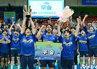 대한항공, 현대캐피탈 꺾고 컵대회 2연패⋯통산 7번째 우승