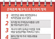 [100세 성공시대] 노후 준비 점수, 나는 몇점이나 될까