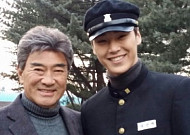 '시월의 어느 멋진날에' 이덕화-이태환 훈훈한 인증샷 "많은 시청 부탁드려요"
