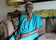 美최고령 할머니 제럴린 탤리 115번째 생일