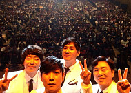 유준상-엄기준-민영기-김법래, 일본 콘서트 성료…2100석 규모 공연장 열기
