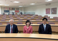 표재순 문화융성위 위원장, 성신여대 국제조각전 개막식 방문