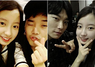 '운빨로맨스' 김지민, 류준열과 종영 기념 셀카 '찰칵'…"정말 감사해요!"