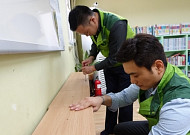 코오롱사회봉사단, DIY 사물함 800개 제작해 아동센터ㆍ복지기관에 기부