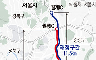 '상습 정체' 동부간선 월릉교~청담동 구간 지하화 사업 하반기 첫 삽