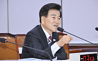 인사청문회 참석한 정동영 통일부 장관 후보자 [포토]