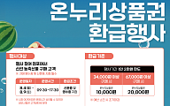 이달 4~9일 전통시장서 농축산물 구매하면 온누리상품권 환급