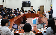 장동혁, 투표용지 부족 사태 관련 기자회견 [포토]