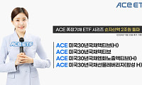 한투운용, ACE 미국장기채 ETF 시리즈 순자산액 2조 돌파