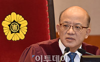 [포토] 대리인 확인하는 박한철 헌법재판소장