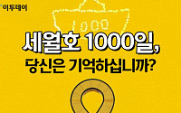 [카드뉴스 팡팡] 세월호 1000일, 당신은 기억하십니까?