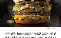 [클립뉴스] ‘빅맥지수’가 뭐길래?… 한국 ‘3.68’, 전 세계 25위 차지