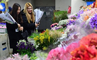 [포토] 졸업 꽃다발, 시장서 준비하는 시민들