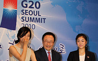 [포토] 김연아-한효주 "G20 홍보대사 됐어요"